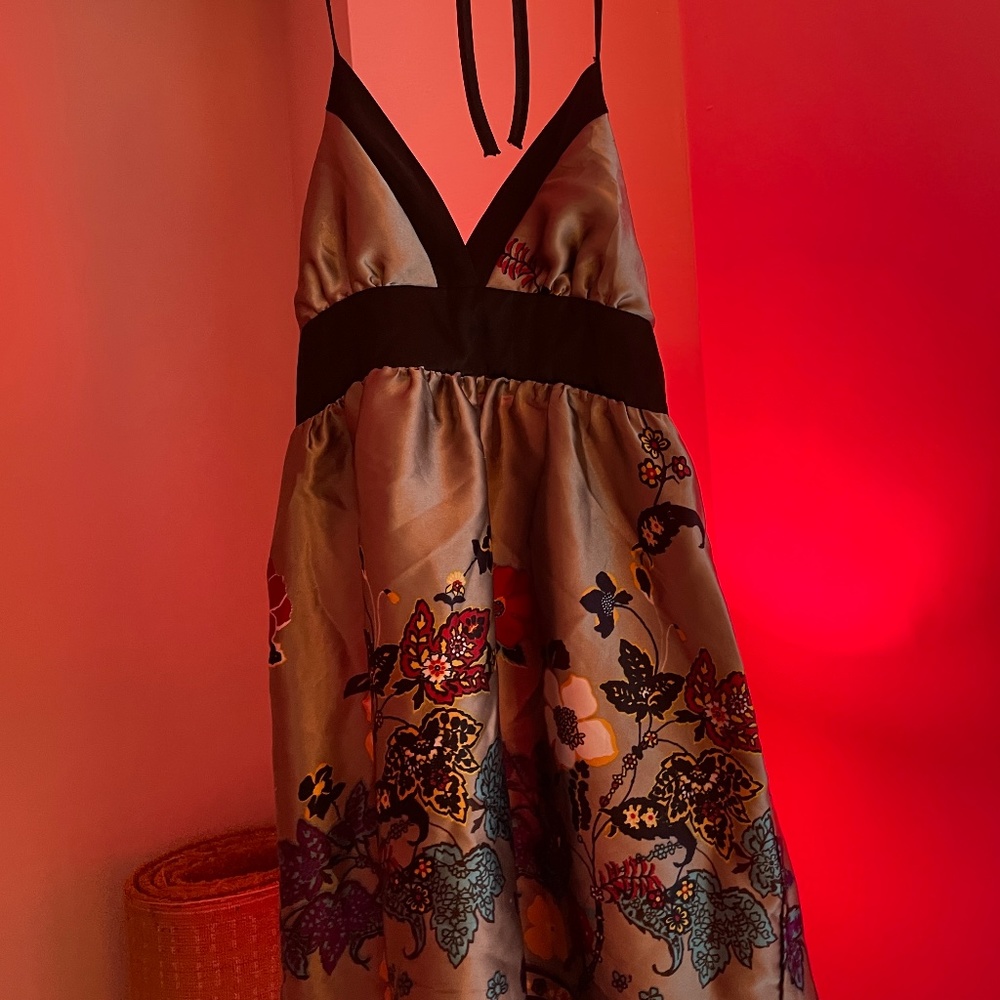 Floral cocktail dress